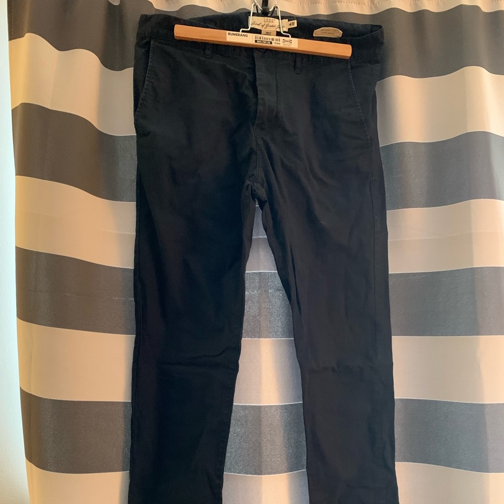 Navy chino pants